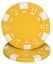 Roll of 50 yellow dice poker chips, 11.5 g each
