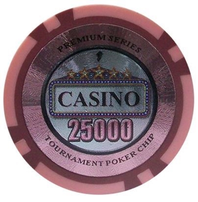 Image de Jetons de poker série CASINO 14gr - Valeur de $25 000 (VRAC)