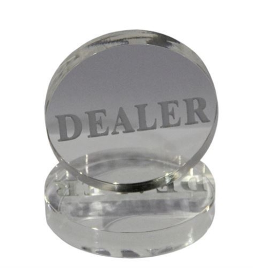 Image sur Bouton transparent pour croupier