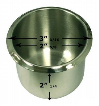 Picture of 10102-Cup holder ''STAINLESS''- Standard size