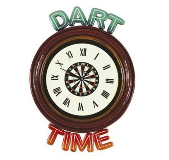 Image sur Dart Time Horloge