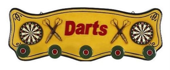 Picture of r209-Darts Coat Rack