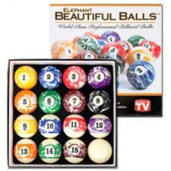 Image sur Ensemble de boules Elephant Beautiful