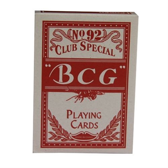 Image sur Jeu de cartes Std -BCG / Rouge