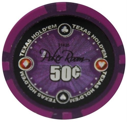 VIP POKER ROOM 50 cents poker chip 14gr