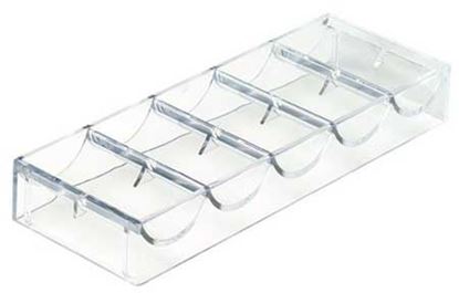 Picture of 10204-  Clear Acrylic Poker Chip Tray (cap 100)