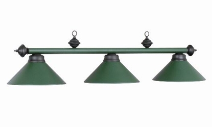 Picture of 61013- Billiard lamp full metal shade ''Green''