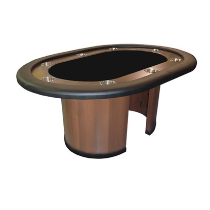 Image de Table de poker Ovale 62'' Série Suprême