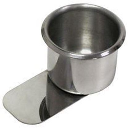 Picture of 10103-Cup holder with slide under ''STAINLESS''-  Standard size