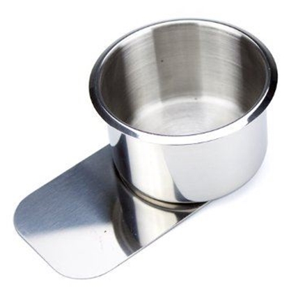 Picture of 10109-Cup holder with slide under ''STAINLESS''-  Jumbo size