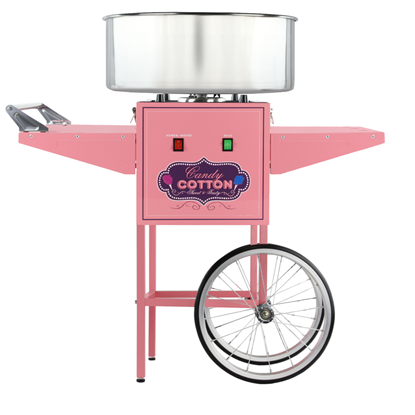 Image de Machine à barbe à papa avec chariot