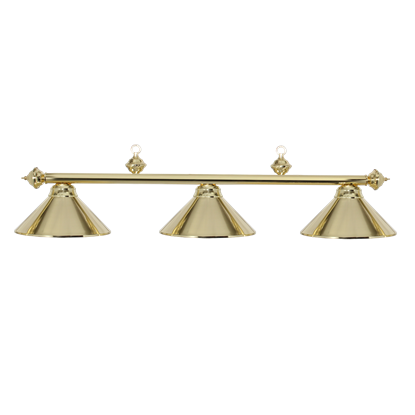 Picture of 61005- Billiard lamp full metal shade '' Polished Brass"