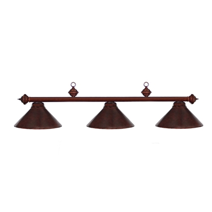 Picture of 61010- Billiard lamp full metal shade '' Mahogany"
