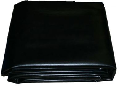 Image de Housse de protection  Noire en cuire pour billiard 8'