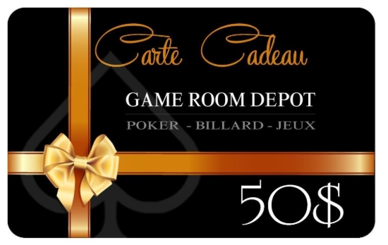Image sur Carte Cadeau 50$