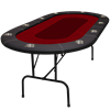 Image sur Table de poker Ovale 84'' ProLegacy