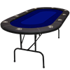 Image sur Table de poker Ovale 84'' ProLegacy