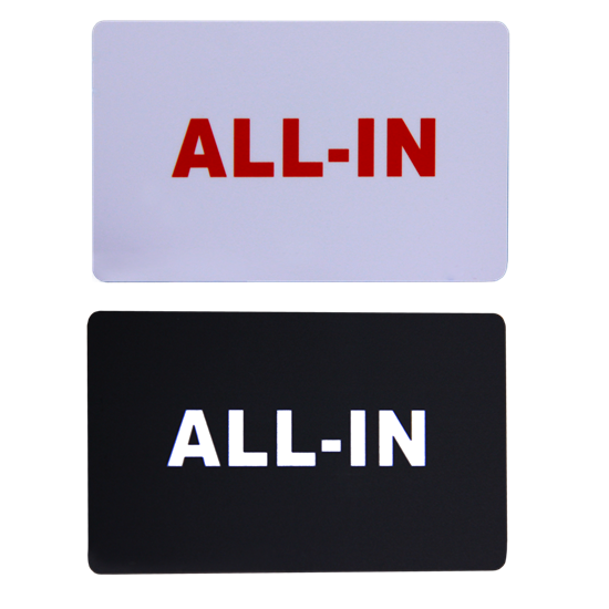 Picture of 10818-5 All-IN card  (BACK & WHITE)