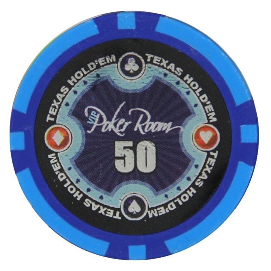 VIP POKER ROOM $50 poker chip 14gr