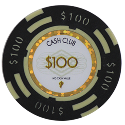 Image de Jetons série CASH CLUB 14gr - Valeur de $100 (VRAC)