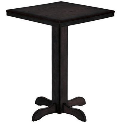 Picture of BPUB2 BLK | SQUARE PUB TABLE - BLACK