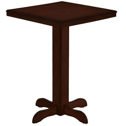 Picture of BPUB2 CAP | SQUARE PUB TABLE - CAPPUCCINO