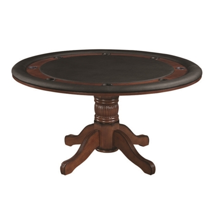 Image de TABLE DE JEU 60" 2 EN 1 - MARRON