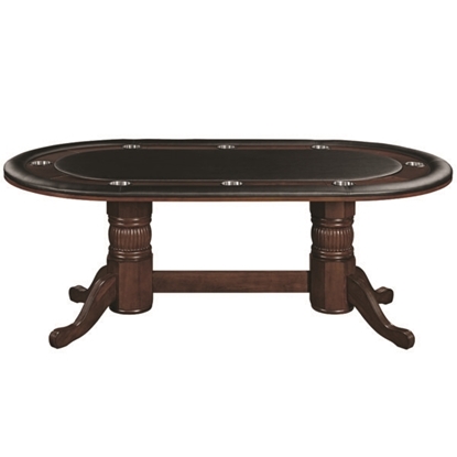 Image de TABLE DE JEU TEXAS HOLD’EM 84" - CAPPUCCINO