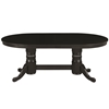 Picture of GTBL84 WT BLK | 84" TEXAS HOLD'EM GAME TABLE WITH DINING TOP- BLACK