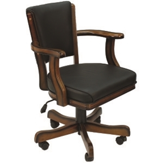 Picture of GCHR2 CN | SWIVEL GAME CHAIR - CHESTNUT