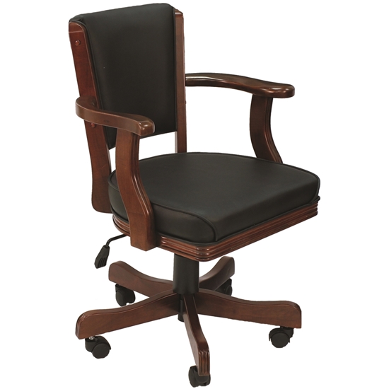 Picture of GCHR2 ET | SWIVEL GAME CHAIR - ENGLISH TUDOR