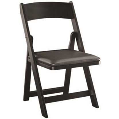 Picture of GCHR4 BLK | FOLDING GAME CHAIR - BLACK