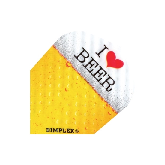 Image sur 40040-Set of 3 Flights Dimplex I Love Beer