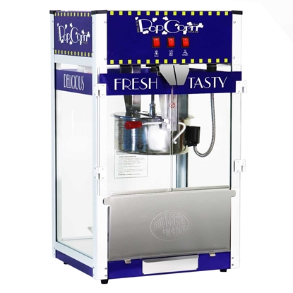 Image de Machine à popcorn 16oz GRAND POPPER pour comptoir - BLEU