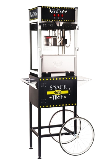 Picture of 71405 - Popcorn machine 16oz  GRAND POPPER with cart - BLACK