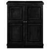 Image sur BRCB3 BLK | CABINET DE BAR PLIANT PORTABLE-NOIR