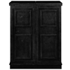 Image sur BRCB3 BLK | CABINET DE BAR PLIANT PORTABLE-NOIR