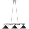 Image sur Lampe blanche avec balles de billard | Noir