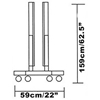 Picture of 12614S -  Table Tennis Table Swiftflyte "Match"   16mm (5/8") MDF Top