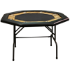 Picture of 15114 Octagonal poker table with racetrack- up to 8 players Black