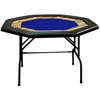Picture of 15114 Octagonal poker table with racetrack- up to 8 players Black