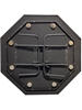 Picture of 15114 Octagonal poker table with racetrack- up to 8 players Black
