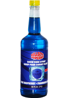 Picture of 73120 - Bullseye popcorn - Snow cone syrup Blue Raspberry 1L