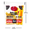 Bullseye Popcorn Tri-Pak 8oz package - front view