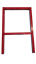 Image de 71922 Support long pour pattes (pièce F) Rouge
