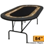 Picture of Supreme poker table 84'' with folding legs BLACK