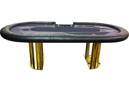 Image de Table de poker personnalisée avec croupier 