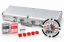 Benjamin Franklin poker chips set 500 pieces with aluminum case cards dice and dealer button